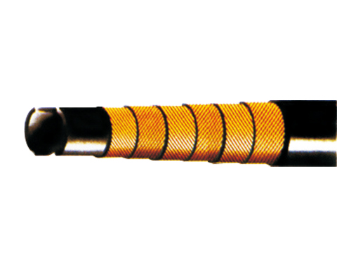 六層鋼絲纏繞橡膠軟管總成